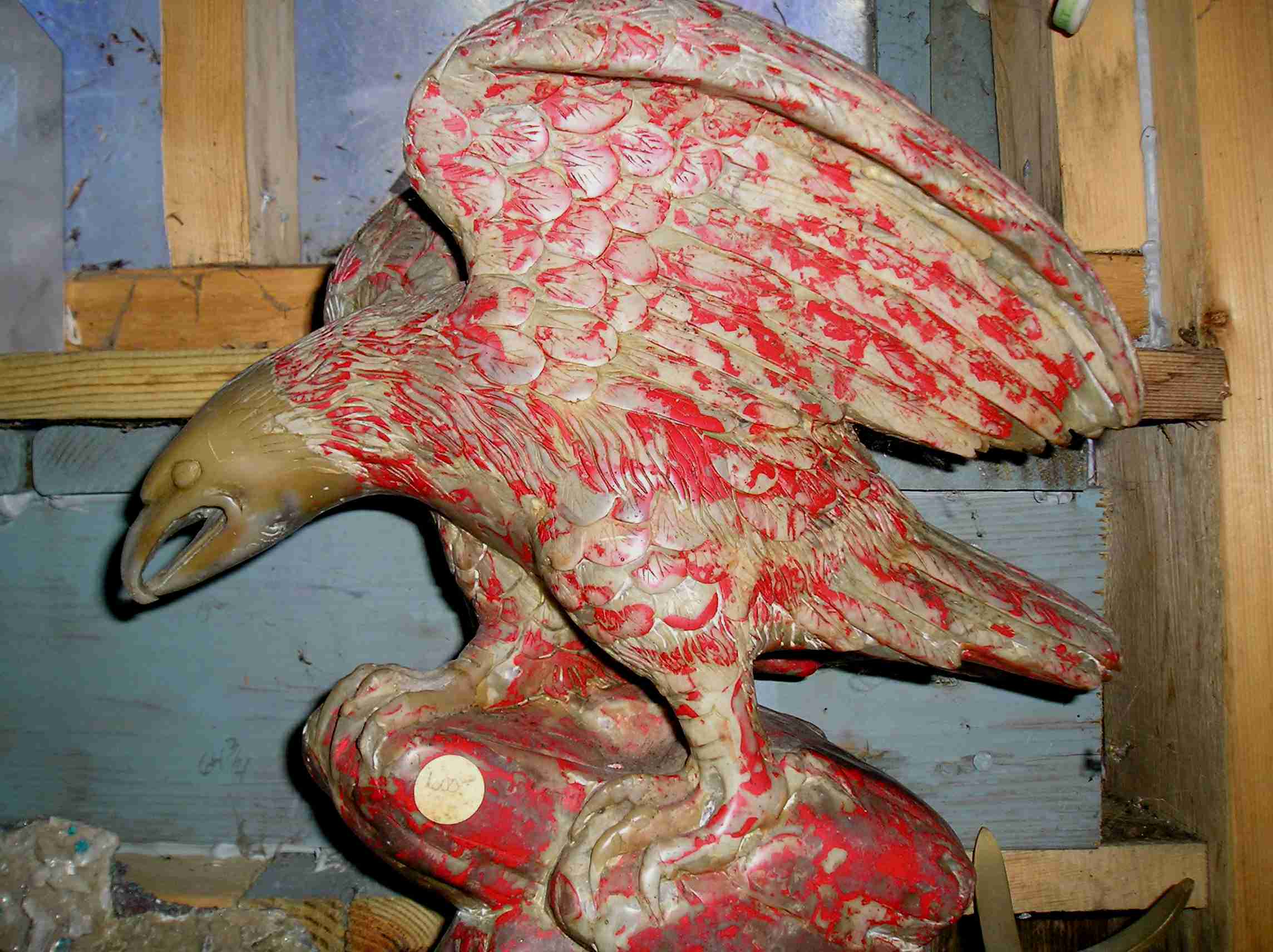 BLOODSTONE JASPER EAGLE