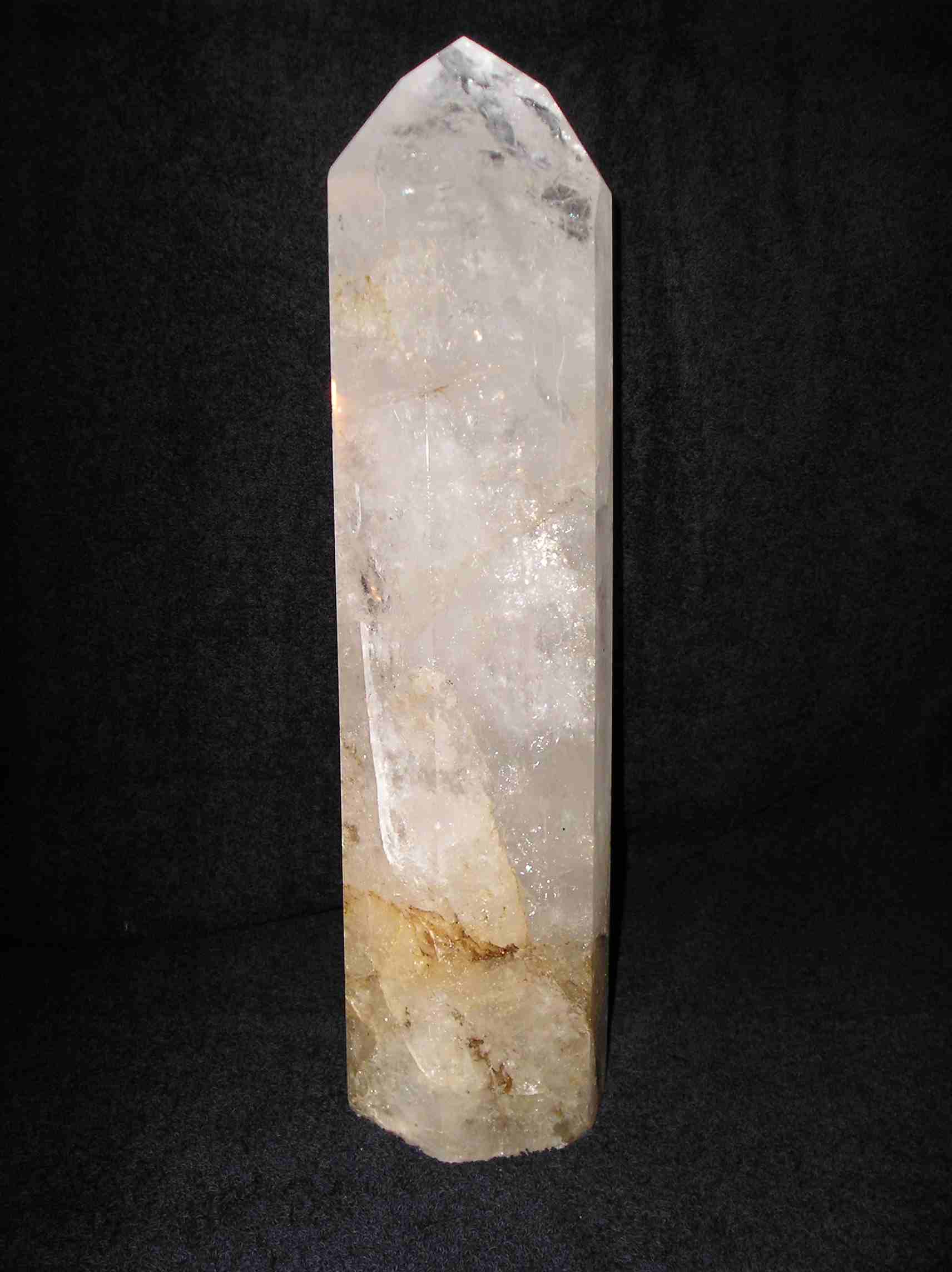 Polished Quartz Crystal