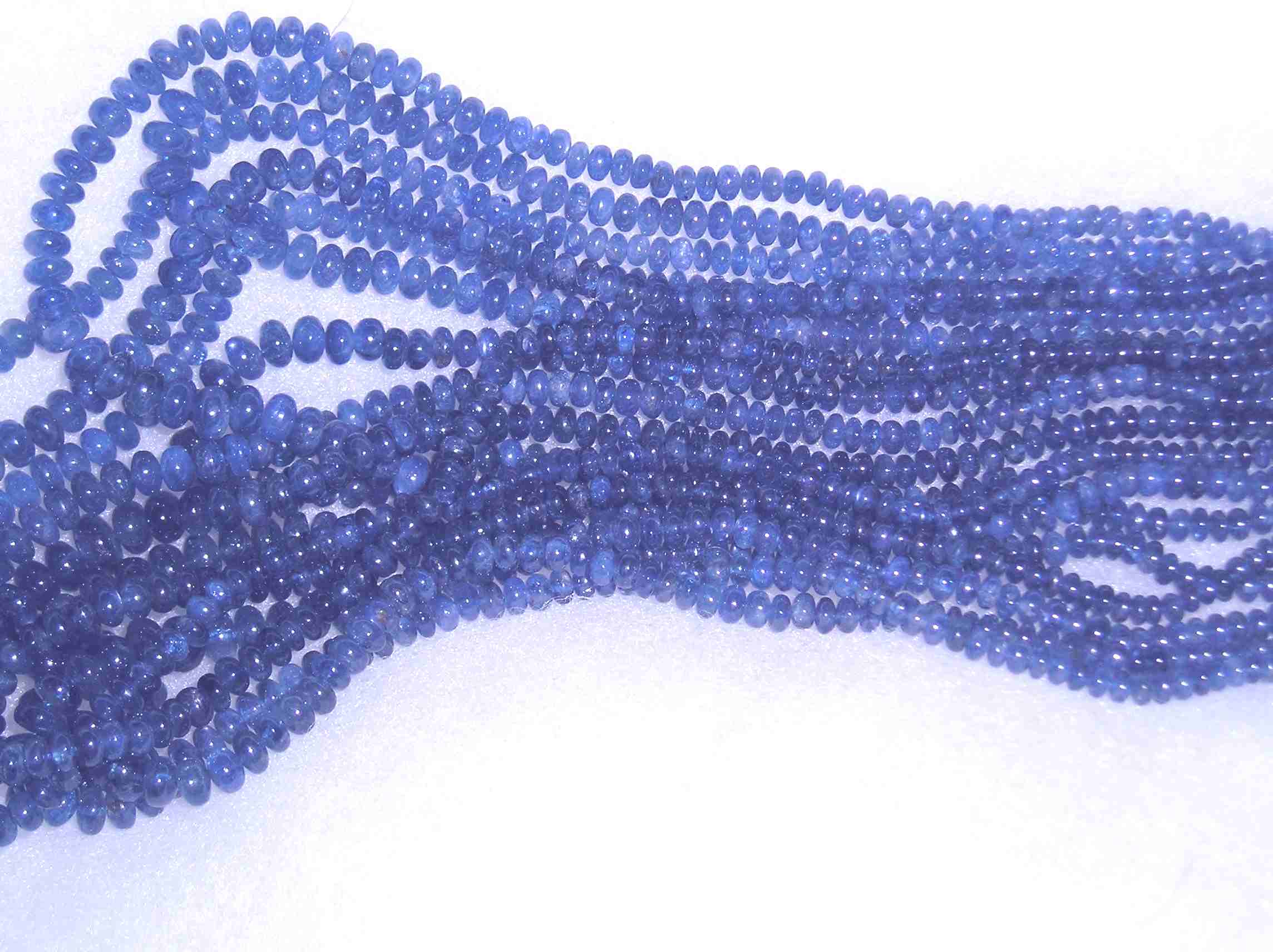 4 MM SAPPHIRE RONDELL BEADS